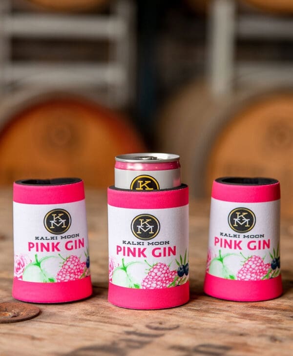 Pink Gin Mini Stubbie Cooler
