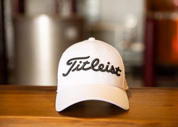 White Golf Hat